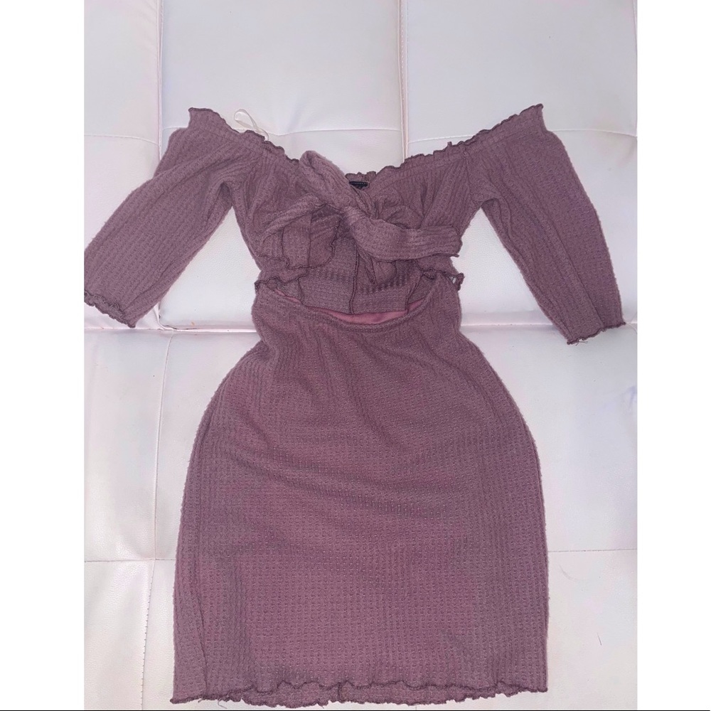 HMS. Open stomach. Purple/Lavender. Size Small.